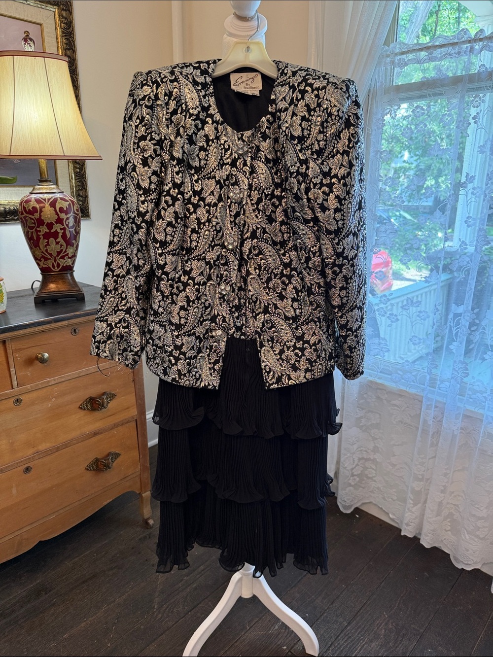 Raul Blanco Evening Dress with Jacket 8